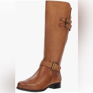 Naturalizer Jessie Wide-Calf Boots Size 6.5